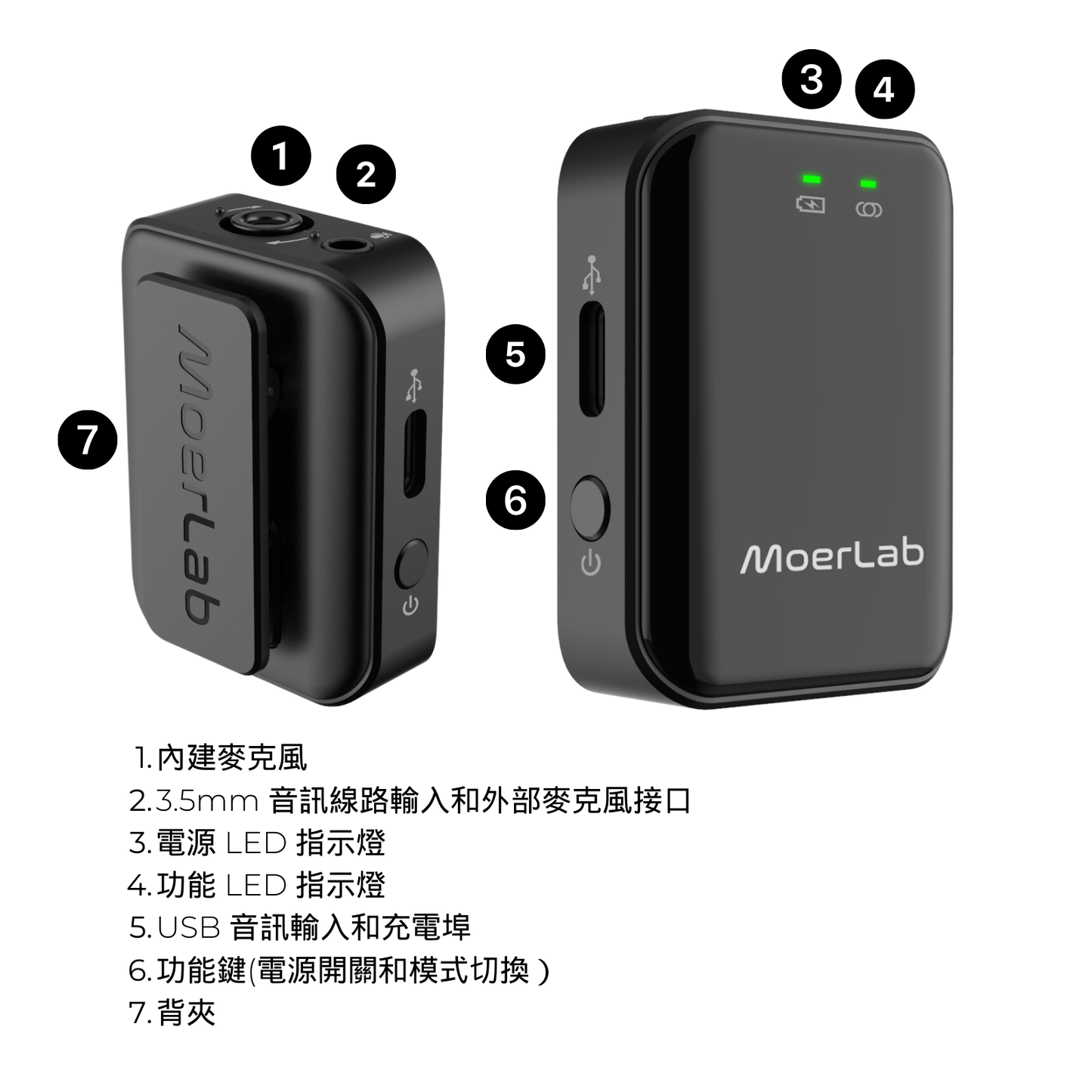 SoundLinker™ Auracast™ 音訊發射器/無線麥克風