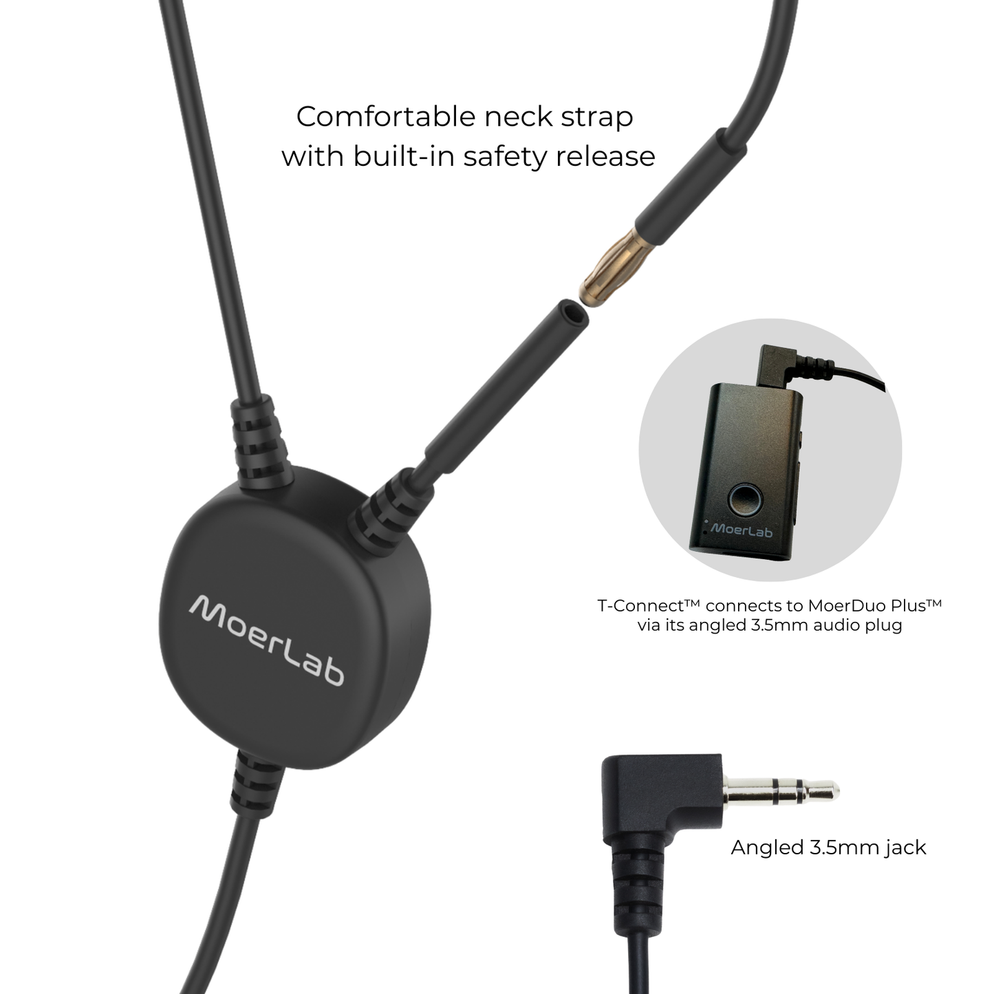 T-Connect™ T線圈頸掛式接收器