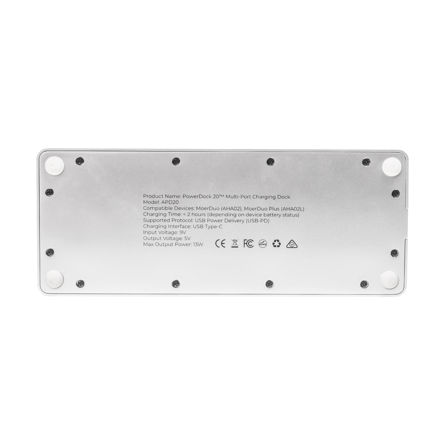 PowerDock20™ 多埠充電座