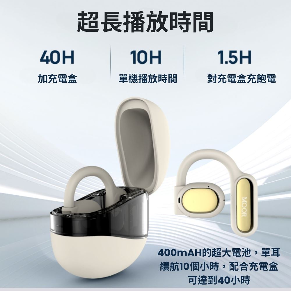 OpenWave™ 開放式無線耳機(晨光米)